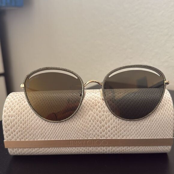 Jimmy Choo Gold sunglasses - Picture 5 of 7